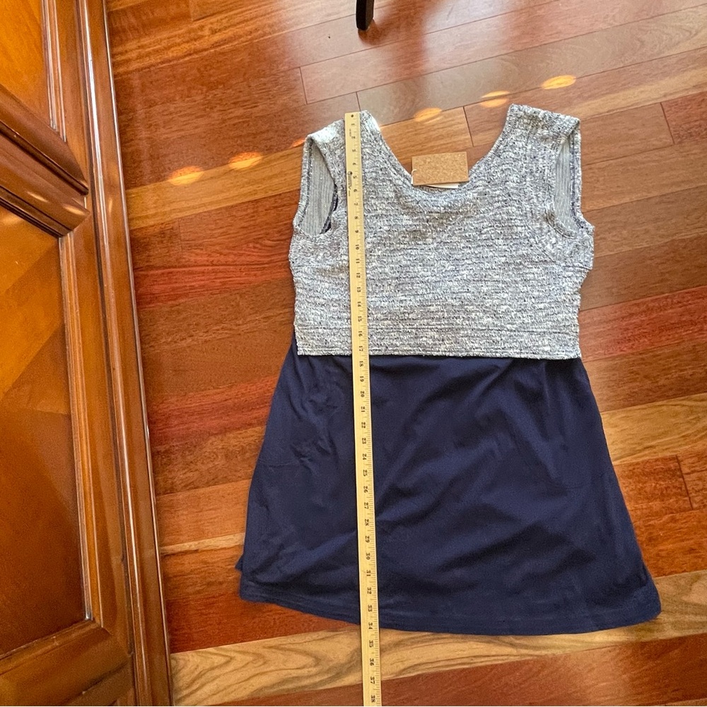 Blue Sleeveless Tank Dress - Picture 13 of 13